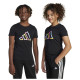 Adidas Παιδική κοντομάνικη μπλούζα Tech Fill Logo Tee